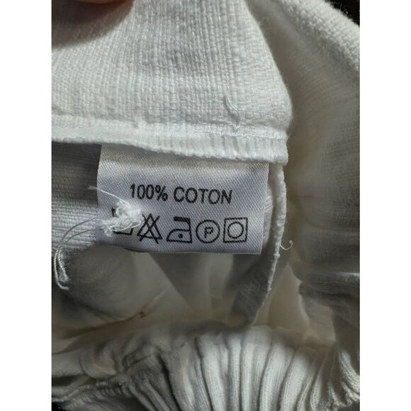 Blanc Du Nil Cotton White Shorts Chinos 2 side pockets Men's Size XXL - Picture 5 of 6